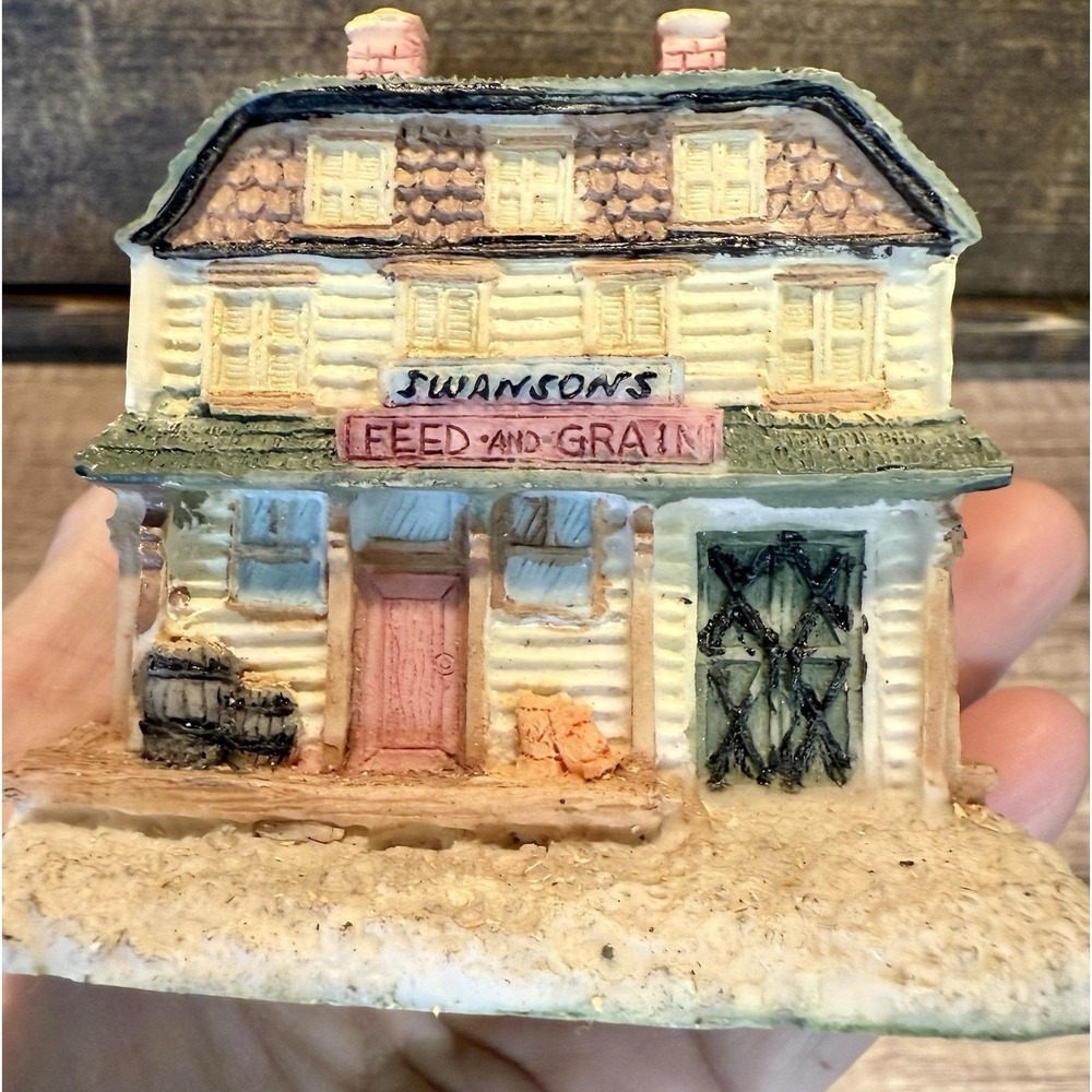 Vintage Americana Collection Liberty Falls Swanson's Feed In Orig Box